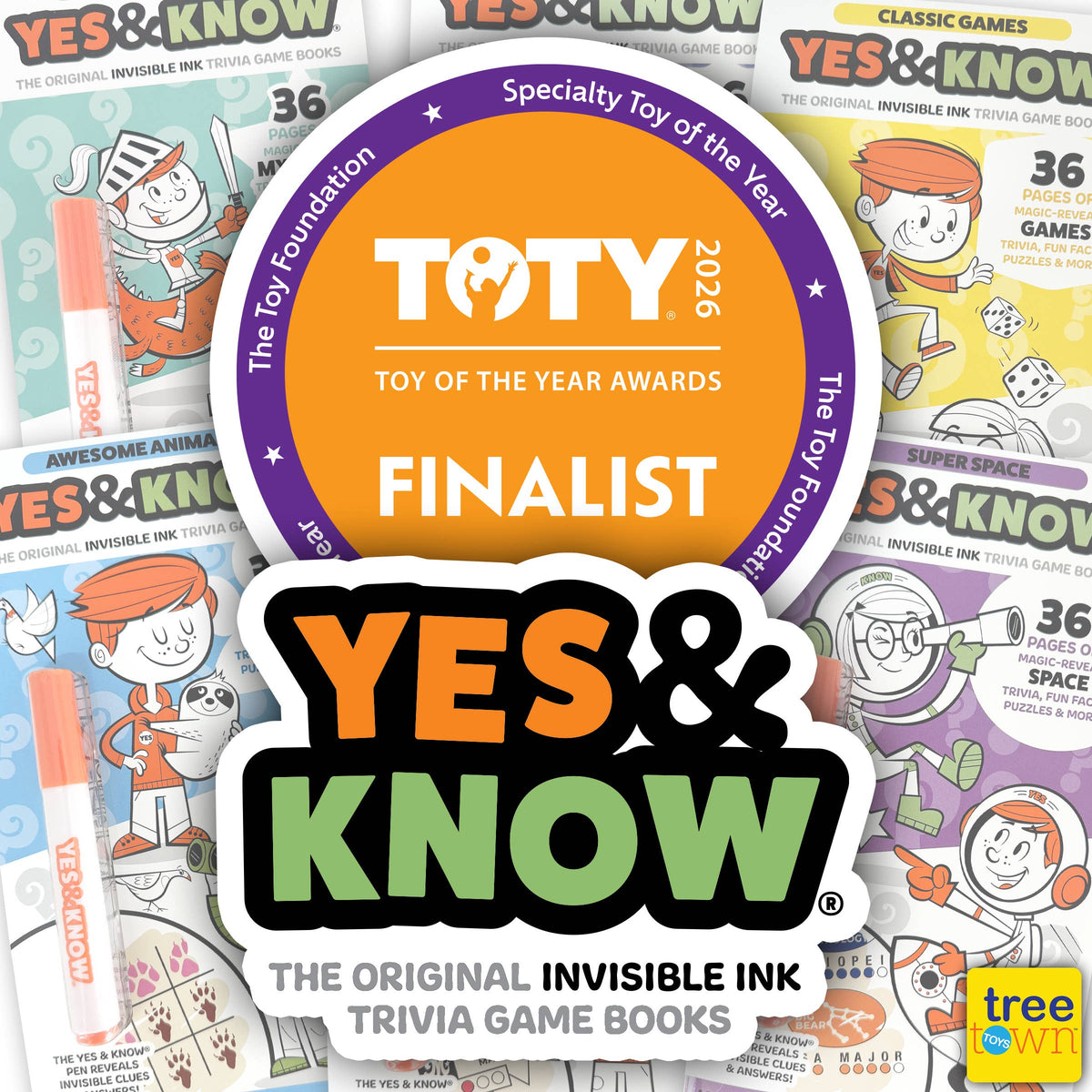 Yes & Know® Travel Activity & Trivia Books 24-Pc PDQ
