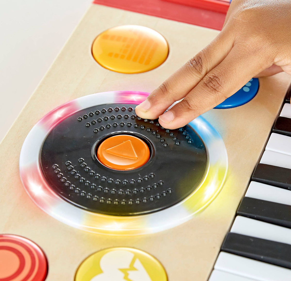 Kids DJ Studio Music Toy with Keyboard & Spin Record