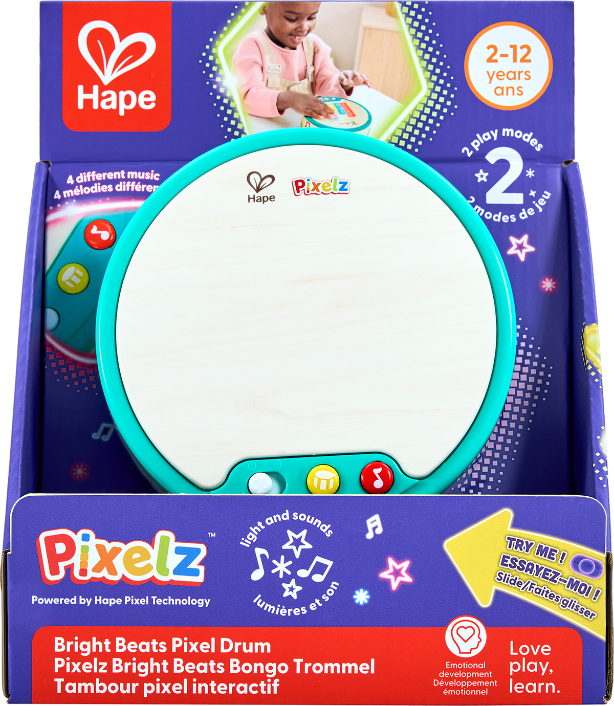 Pixelz Bright Beats Drum