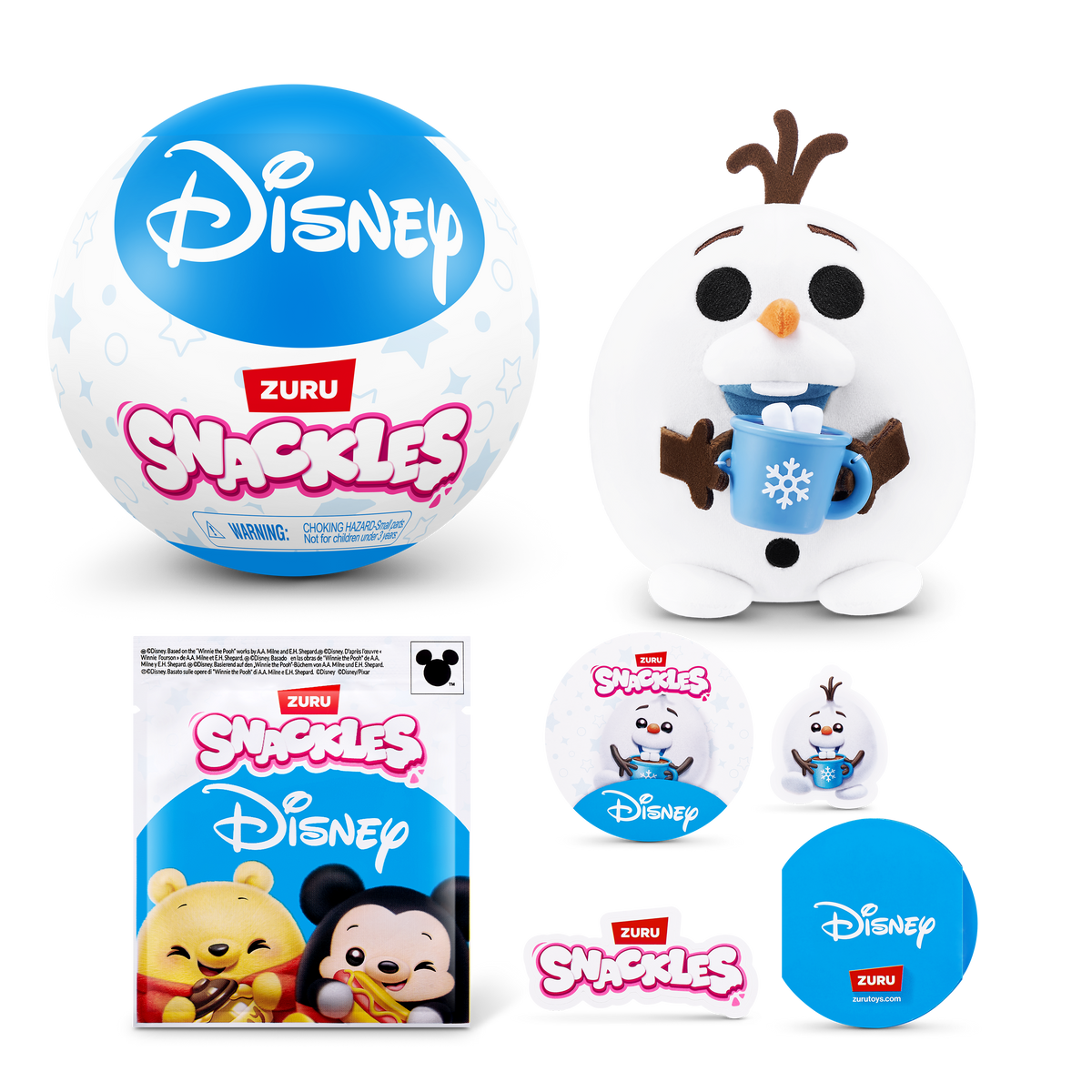 Zuru Snackles Mini Disney 5.5 Inch Collectable Capsule