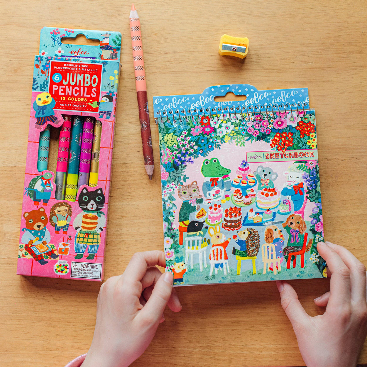 Sweet Celebration 6 Jumbo Pencils
