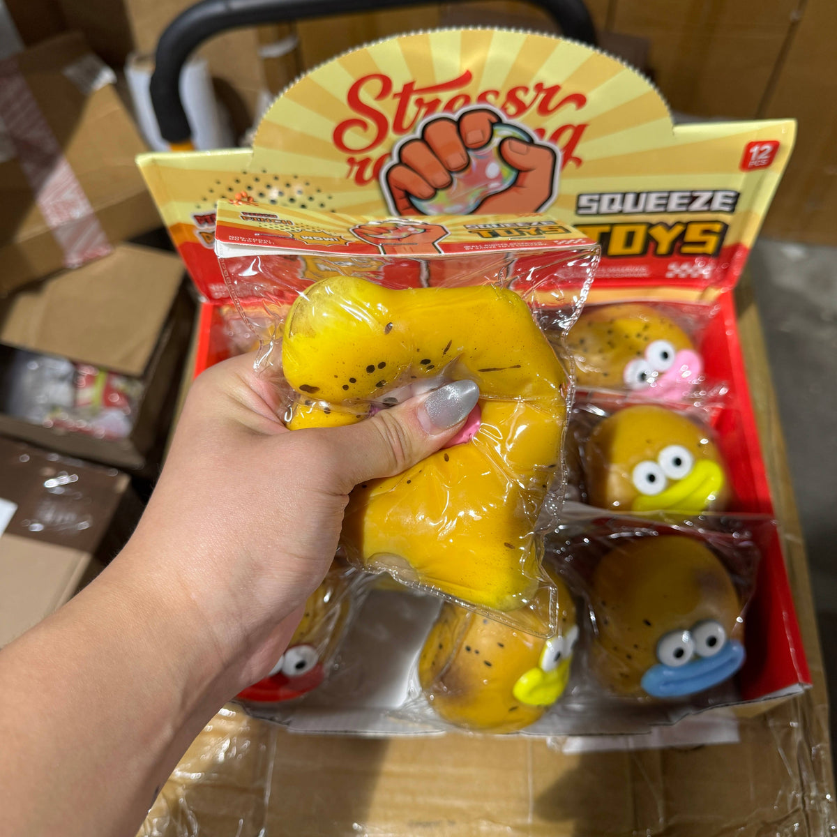 Crazy Faces Potato Squishy 12/pk | BR007