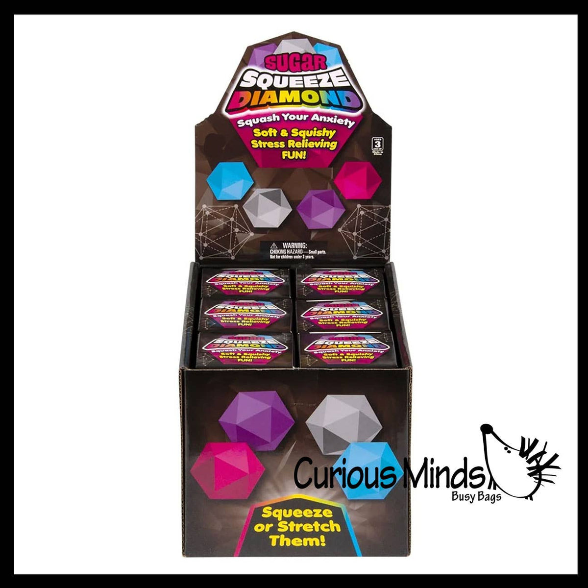 1 Diamond Sugar Ball - Thick Glue/Gel Syrup Molasses Stress
