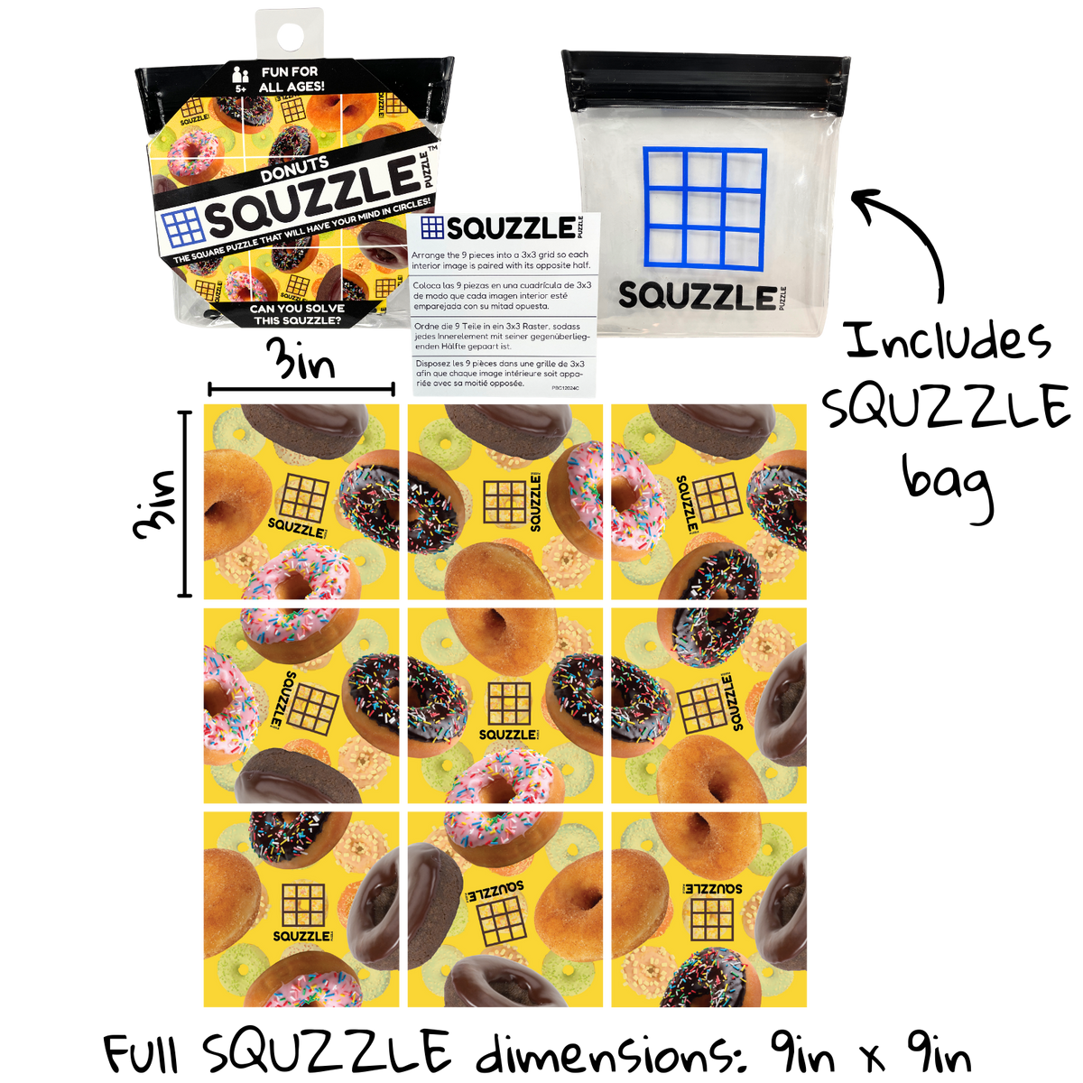 Donuts Squzzle Puzzle