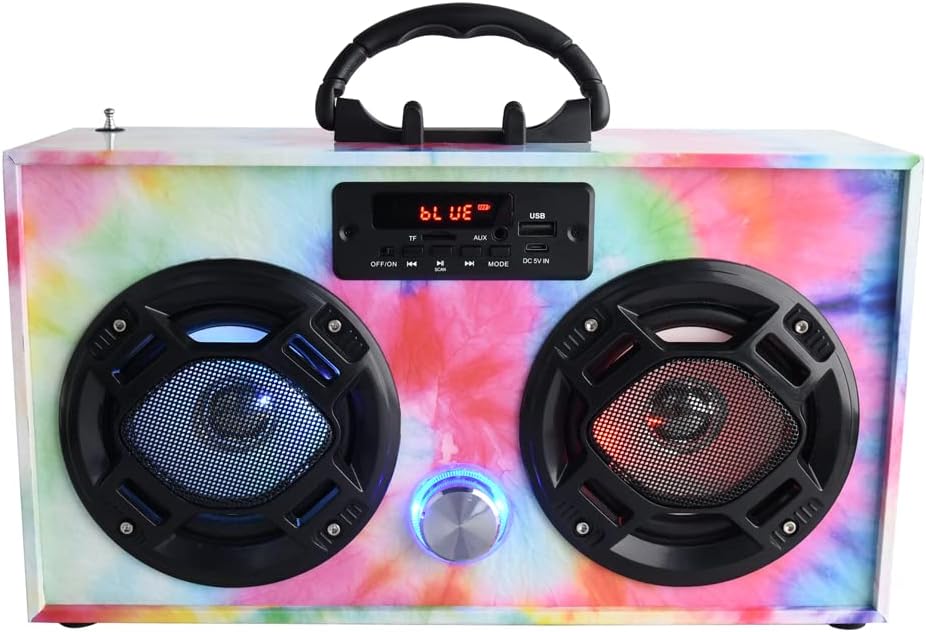 Boombox Tye Dye Speaker