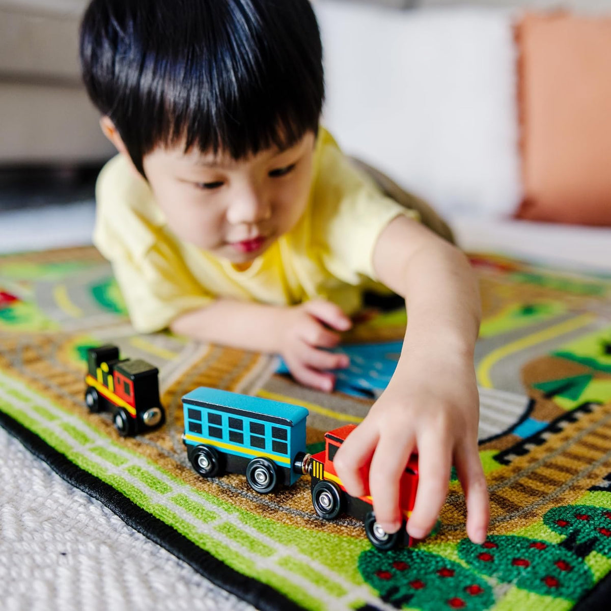 Magnetic Wooden Train Car