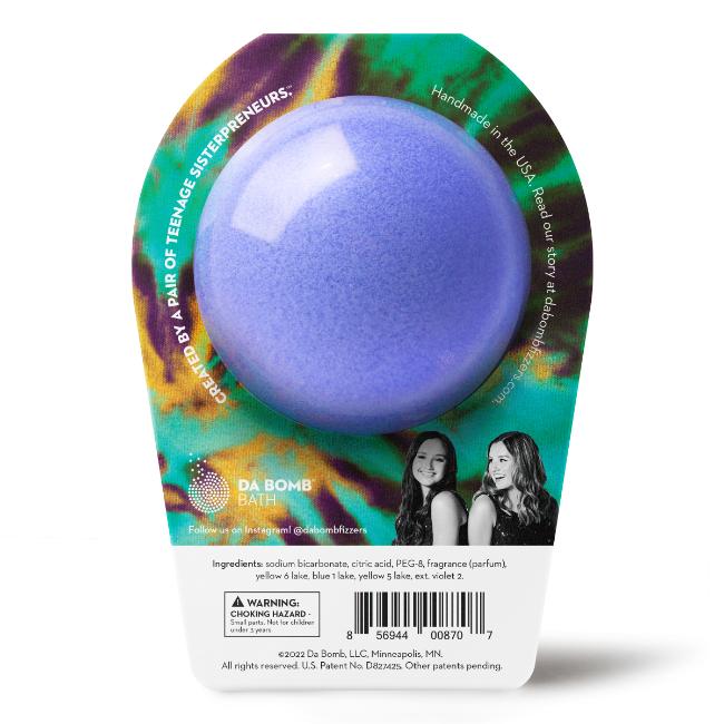 Tie Dye Purple Bath Bomb