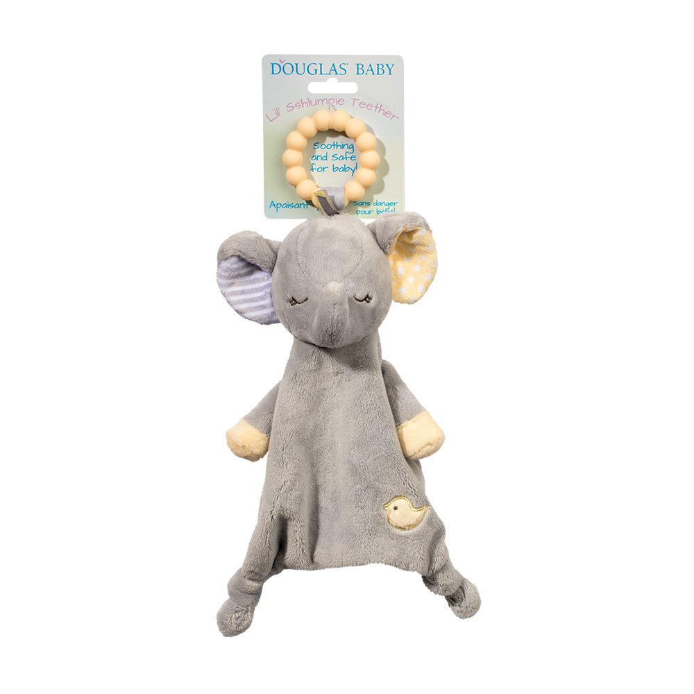 Teether Grey Elephant