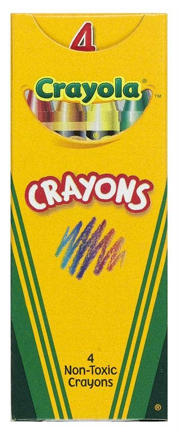 4 Count Crayola Crayon Box