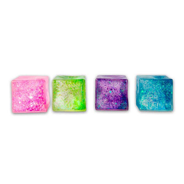 Scrunchems® Glitter Sugar Cube Stress Ball | Sensory Gel
