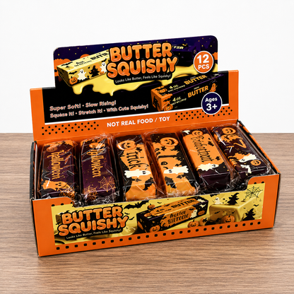 Halloween Butter Squishy – Slow Rise Sensory Toy Squishy