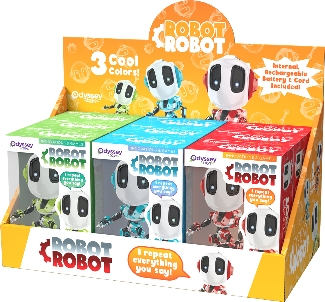 Robot-Robot Interactive Talking Robot Toy