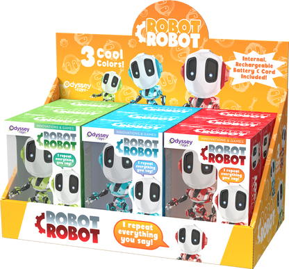 Robot-Robot Interactive Talking Robot Toy