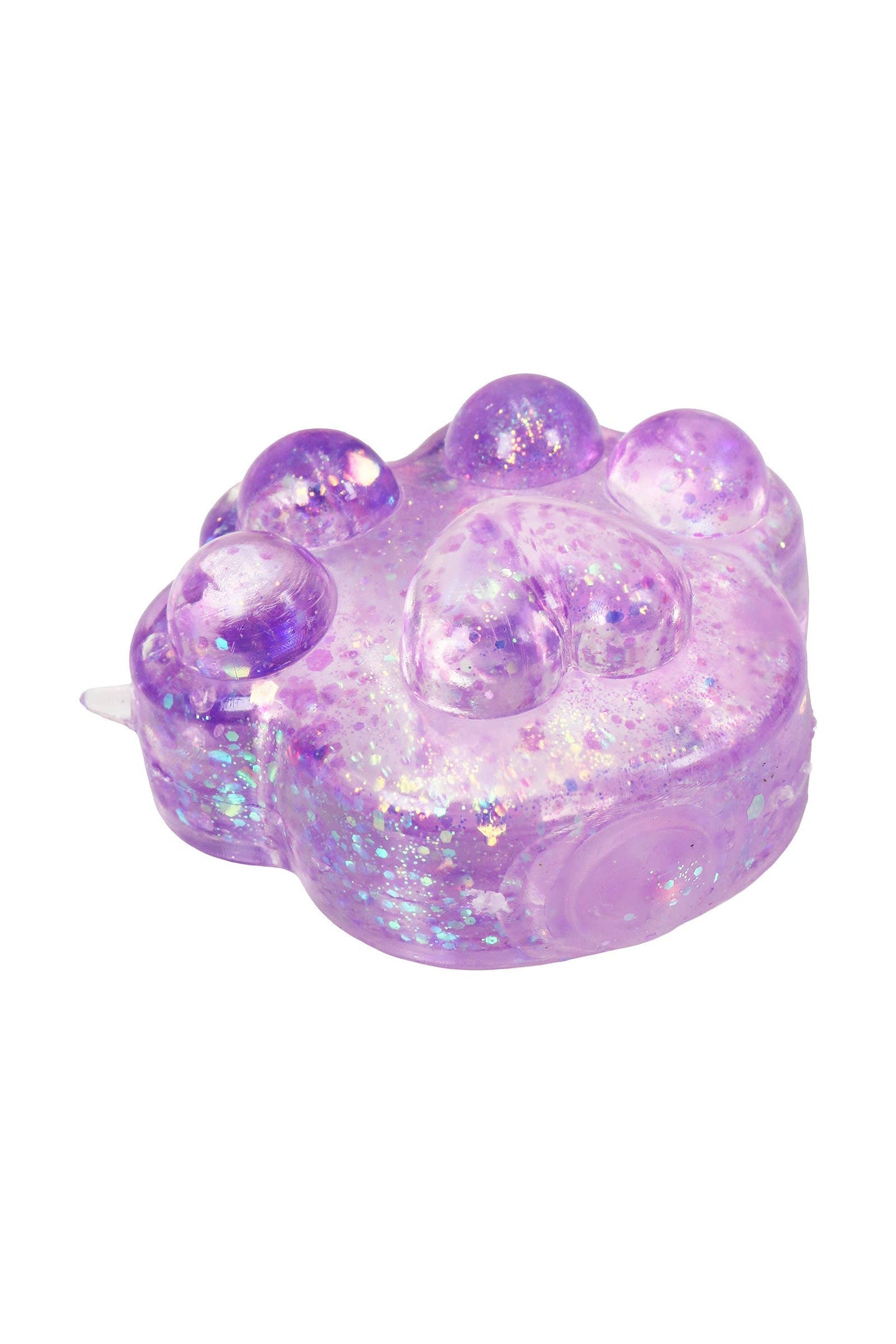 Animal Paw Glitter Thick Maltose Putty Slime Filled Squishy
