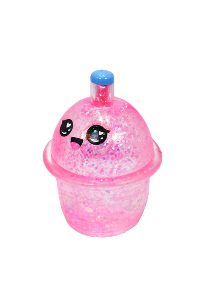 Cute Boba Glittery Maltose Thick Putty Filled Squishy