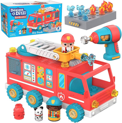 Design & Drill® Bolt Buddies™ Fire Truck