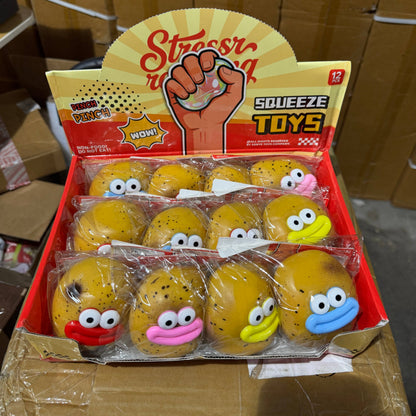 Crazy Faces Potato Squishy 12/pk | BR007