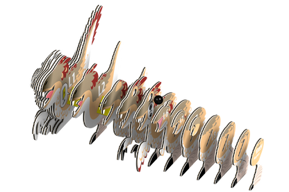EUGY Raptor 3D Puzzle