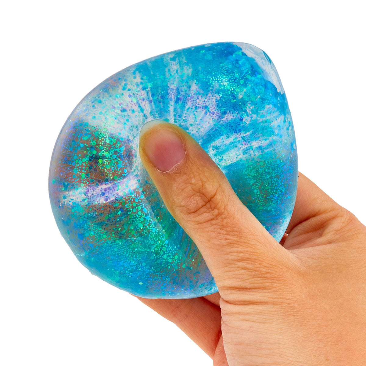 Sensory Toy Box: Squishy Glitter Dream Drops Stress Relief Fidget Toy (1pc)