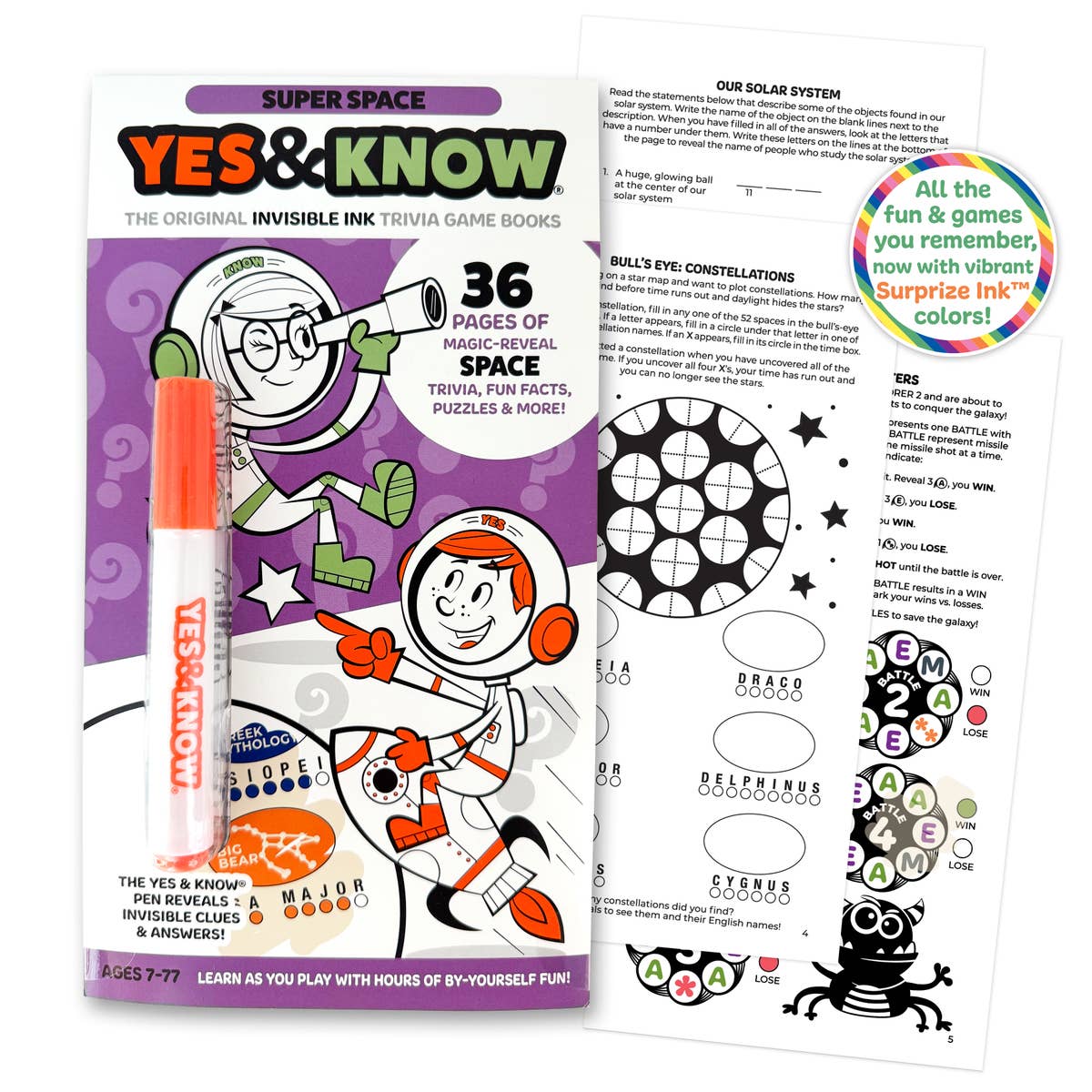 Yes & Know® Travel Activity & Trivia Books 24-Pc PDQ