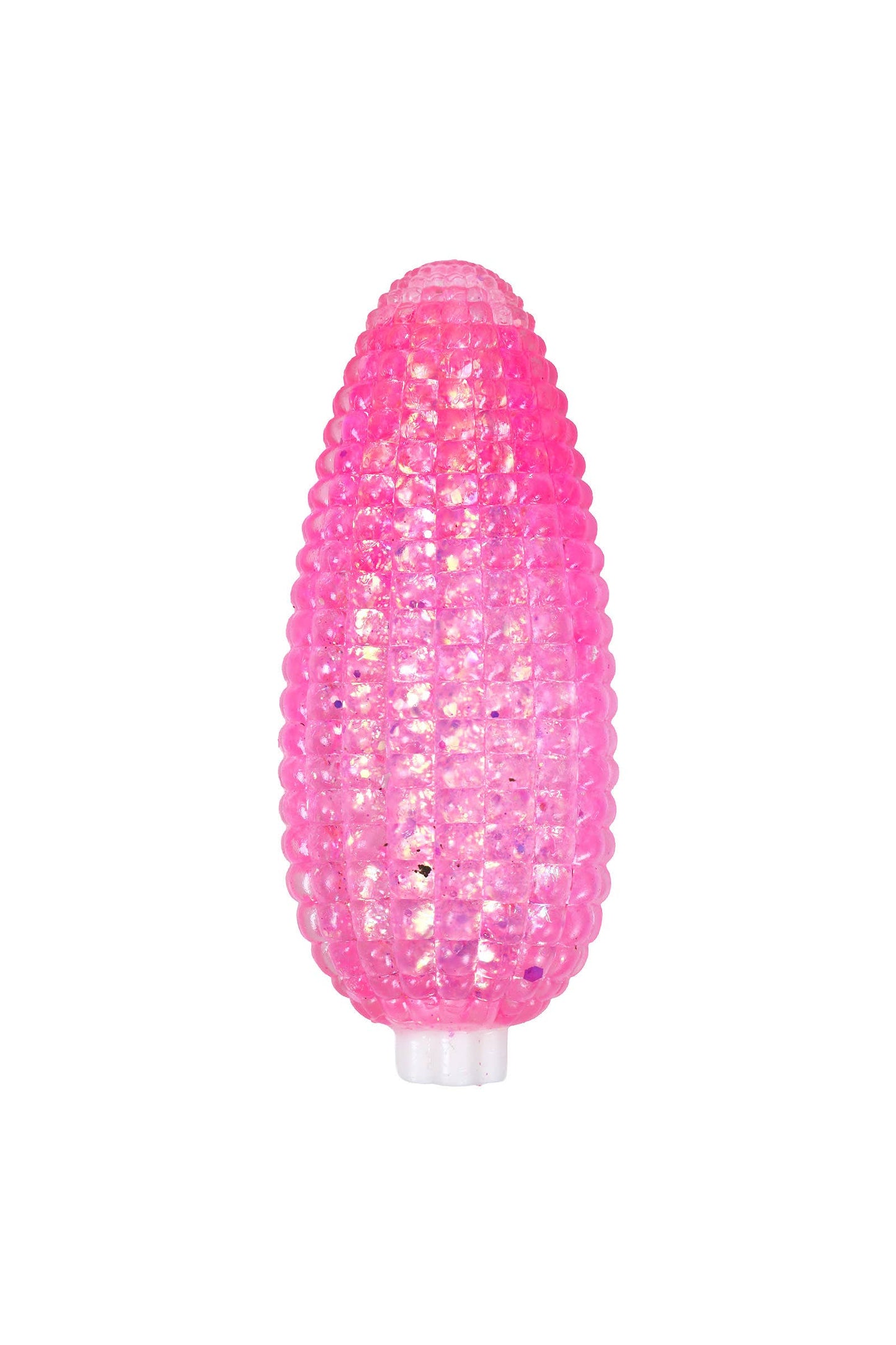 Corn Cob Glittery Maltose Putty Filled Squishy Toy