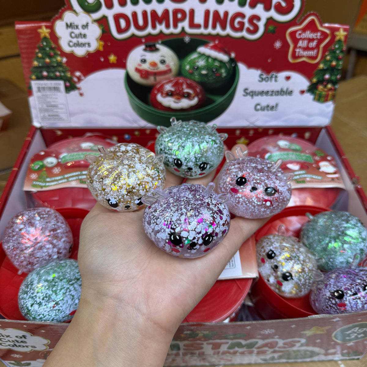 WRAPPED 3-in-1 Mini SS Reindeer Dumpling | A036