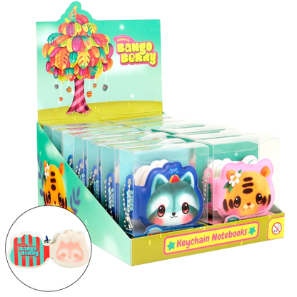 Bangoberry Puffy Keychain Notebook CDU