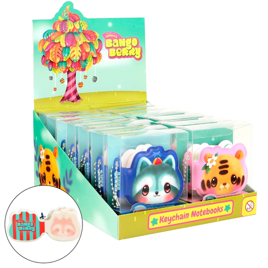 Bangoberry Puffy Keychain Notebook CDU