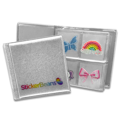 Mini Collector's Sticker Book Storage Album 40 Pocket