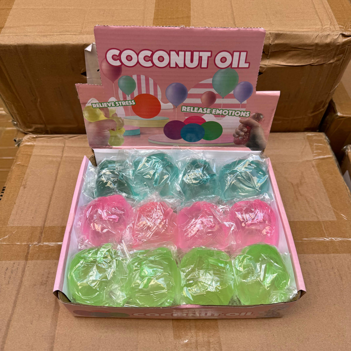 Coconut Oil Vaseline Colorful Apple Toy | A211