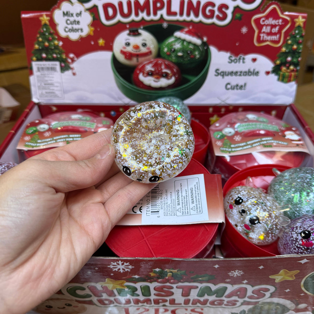 WRAPPED 3-in-1 Mini SS Reindeer Dumpling | A036