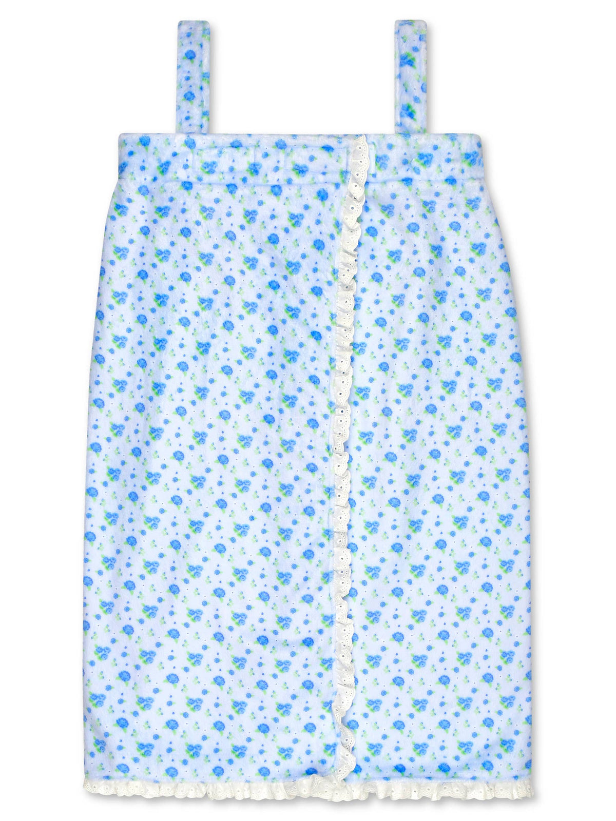 Blue Ditsy Spa Wrap (Youth X-Small/Small (4-8))