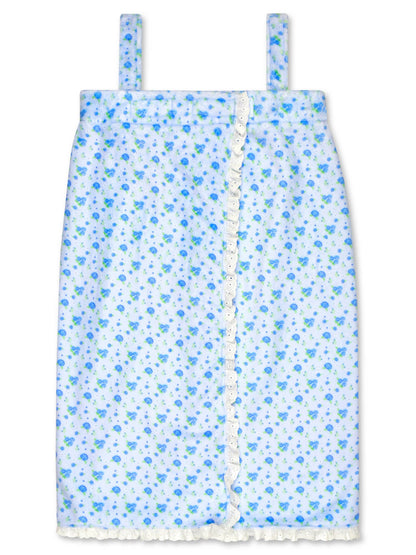 Blue Ditsy Spa Wrap (Youth X-Small/Small (4-8))