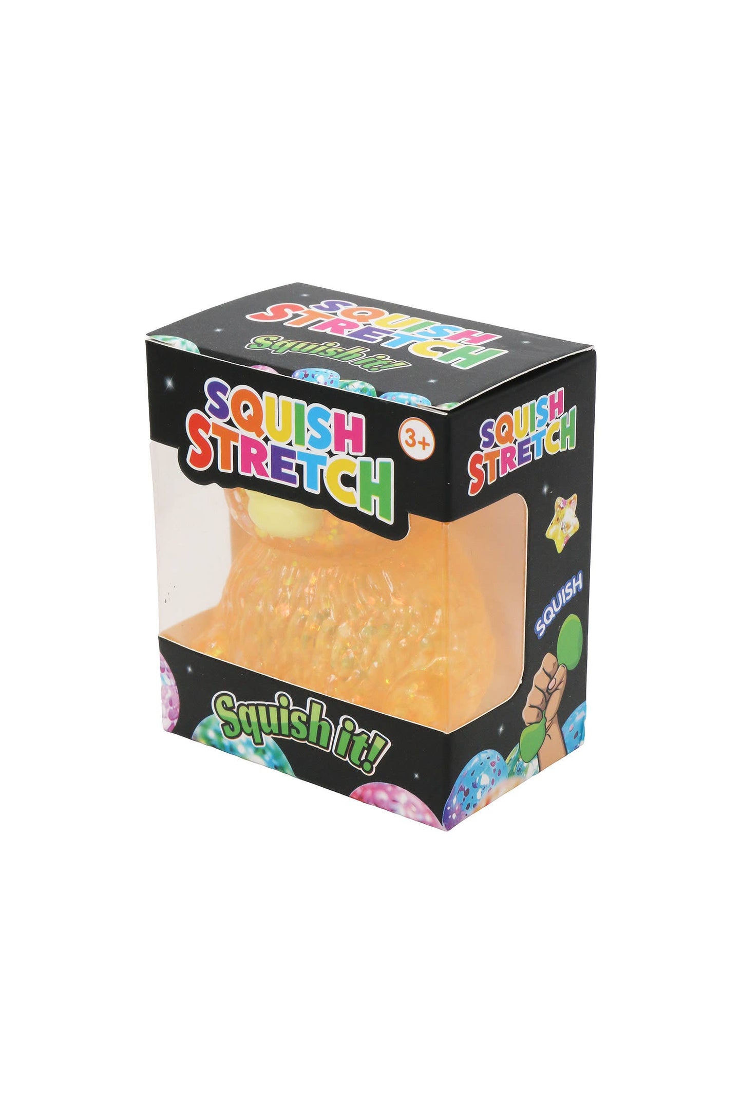 Baby Highland Cow Glitter Thick Maltose Putty Filled Squishy