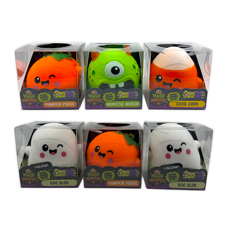 Fun Doh JUMBO Halloween Monsters Squishy Toy - 6/Display