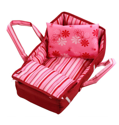 Gotz Sweet Dreams Soft Portable Doll Carry Bed with Handles