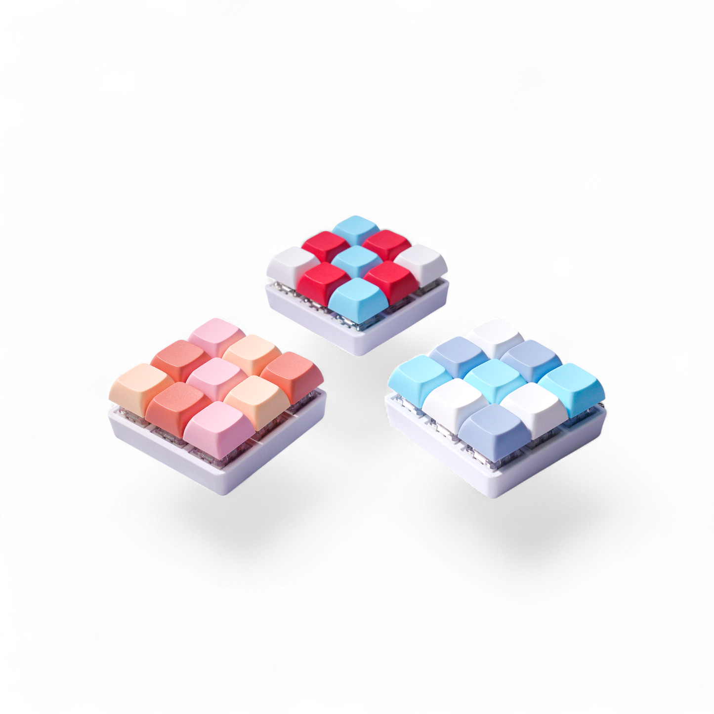 9 Key Mechanical Keyboard Fidget Keychain