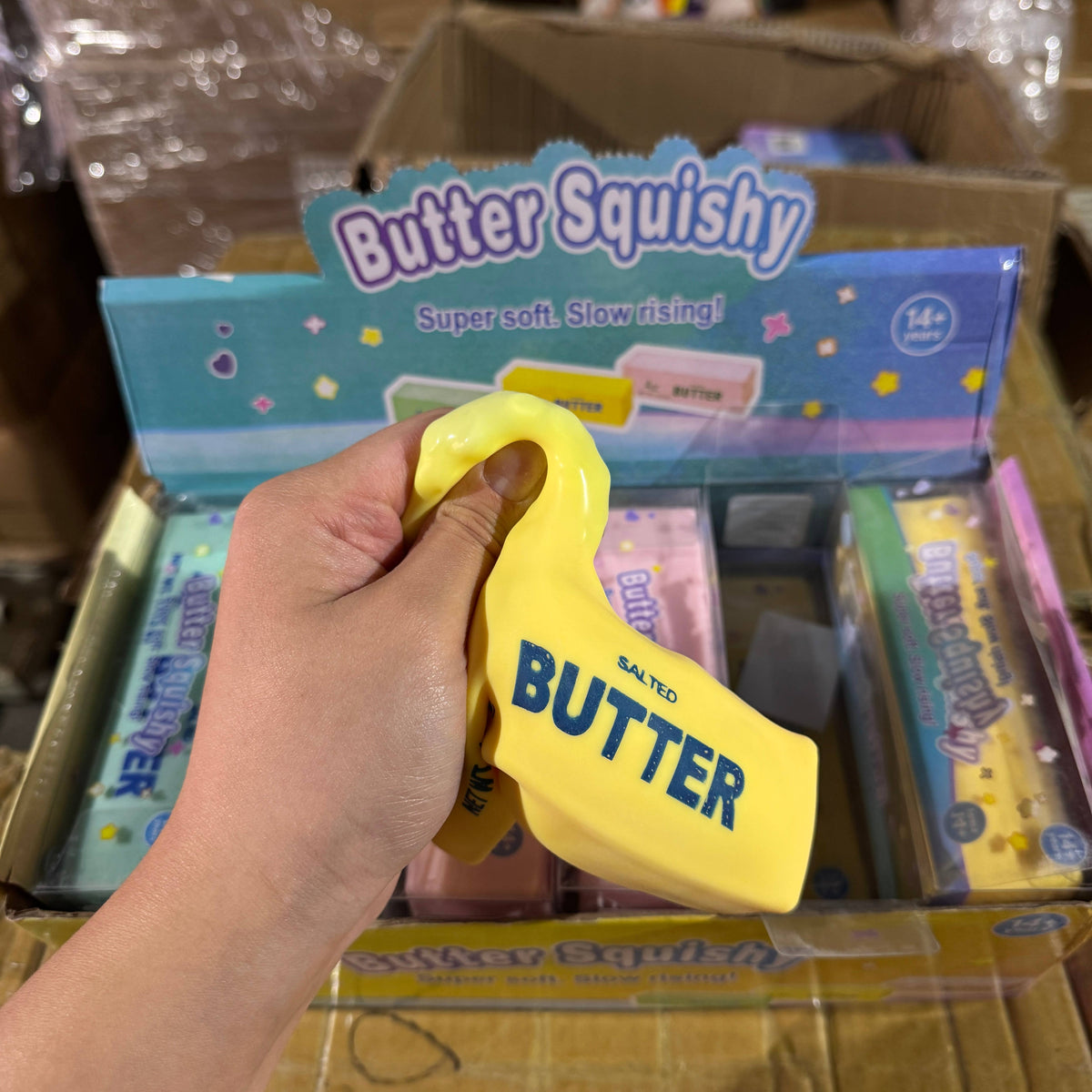 Crackling Crunchy Multicolor Butter Squishy 4oz | A083