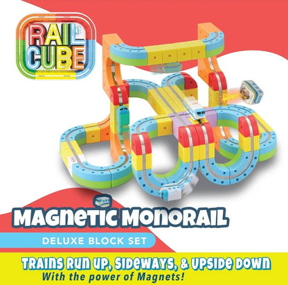Rail Cube Magnetic Monorail Deluxe Set