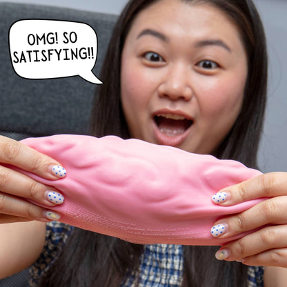 Giant Brain Stress Ball – Large Squishy Toy for Adults