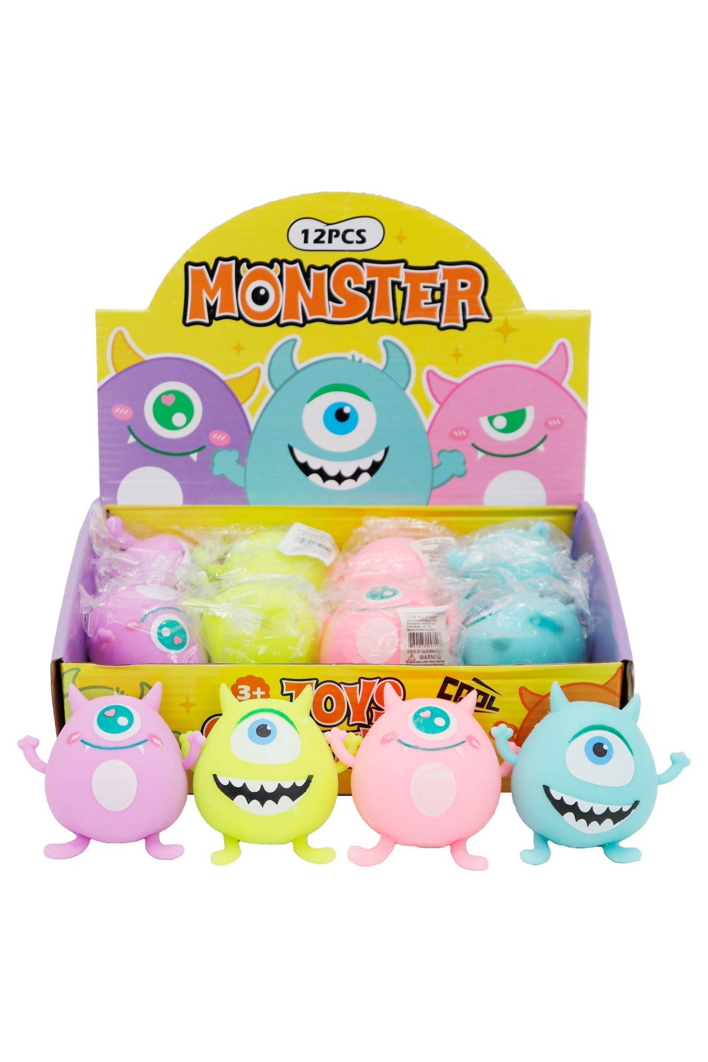 Alien Monster Fluffy Slime Filled Squishy