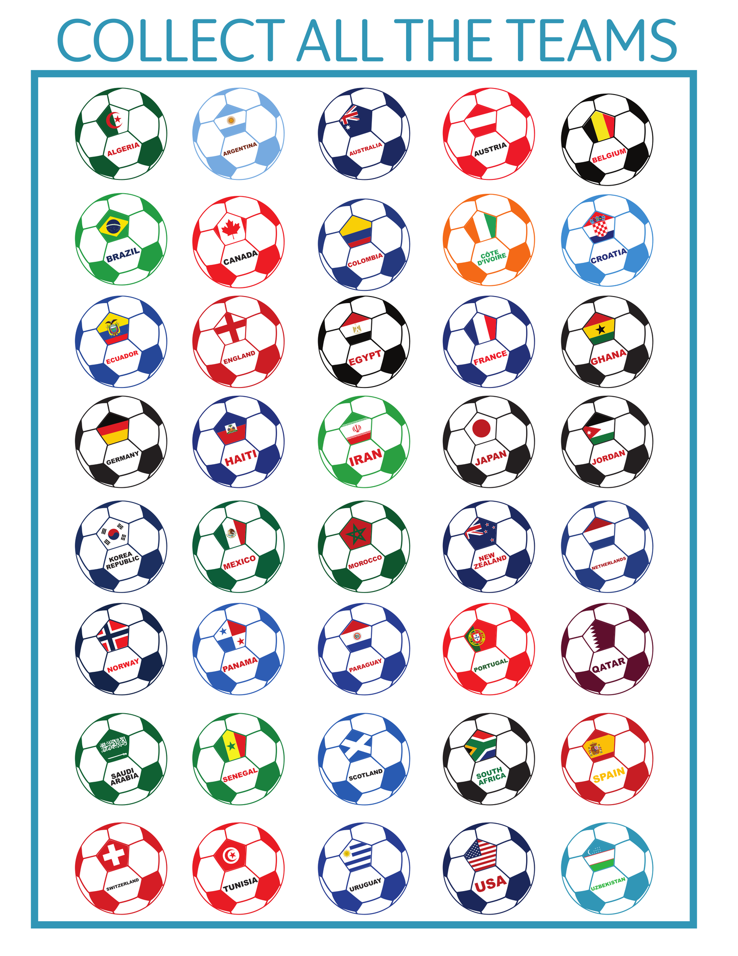 World Cup Soccer- FIFA-Themed Collection