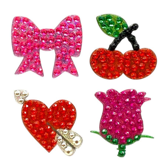 Rosé Baby Beans Rhinestone Stickers