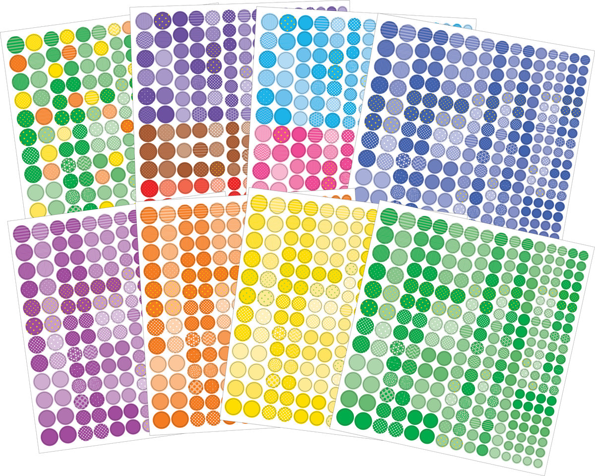 Color-By-Dots Sticker Book - Dinosaurs