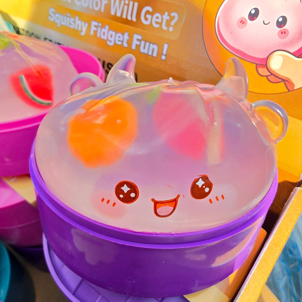 Fruit Dumpling Squishy - Coconut Oil & Vaseline, 6 Styles