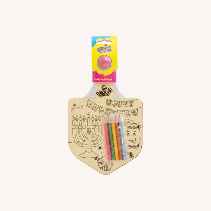 Dreidel Paddle Ball