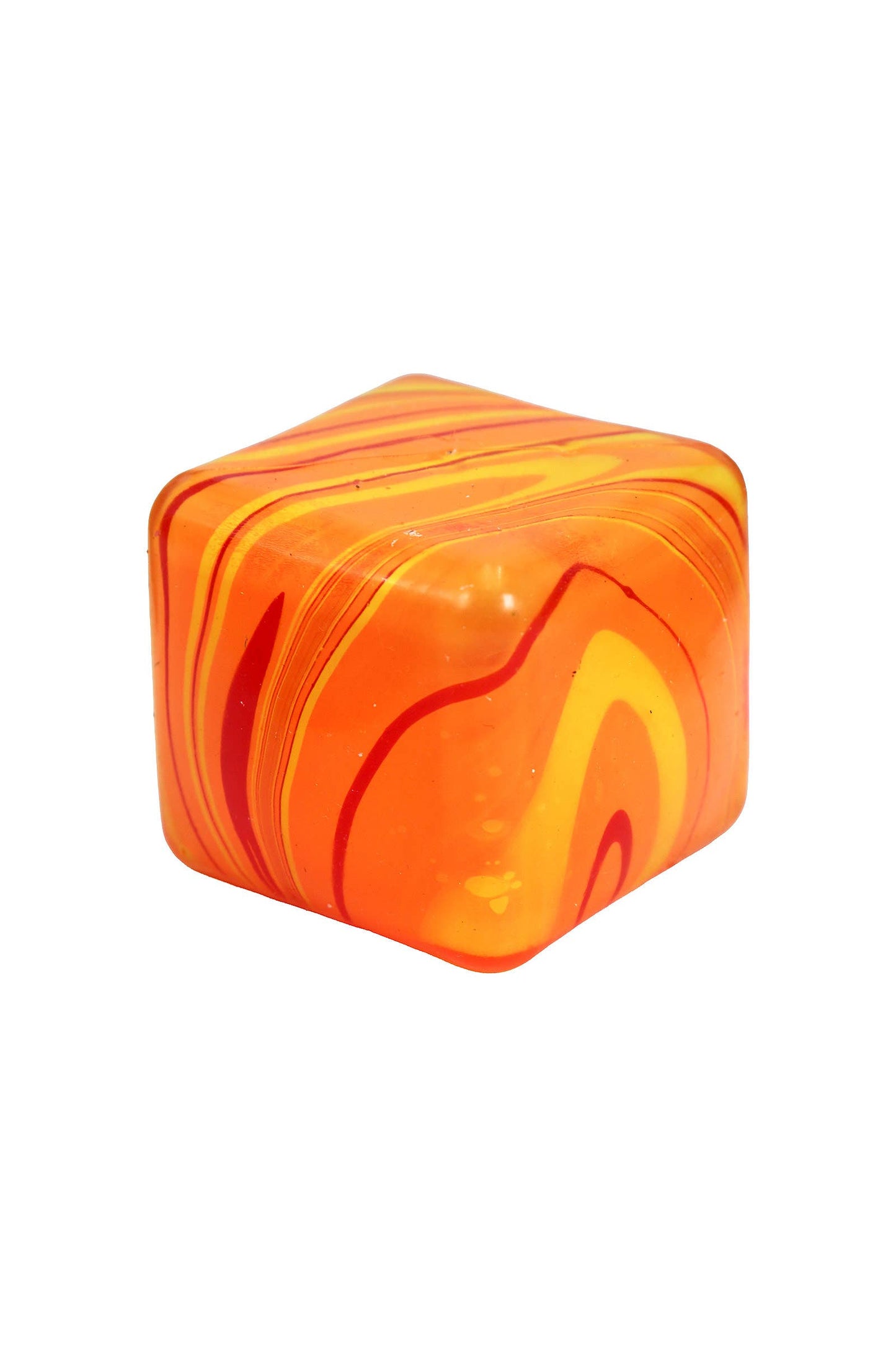 Marbled Cube Thick Maltose Putty Filled Squishy