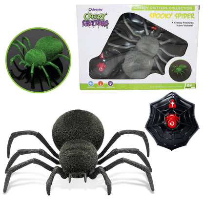 Spooky Spider - Glow In The Dark Realistic RC Toy