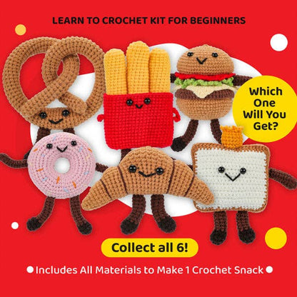 The LOOP Brigade DIY Crochet Kit - Mystery Snacks Blind Bag