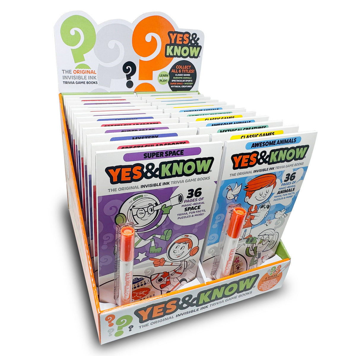 Yes & Know® Travel Activity & Trivia Books 24-Pc PDQ
